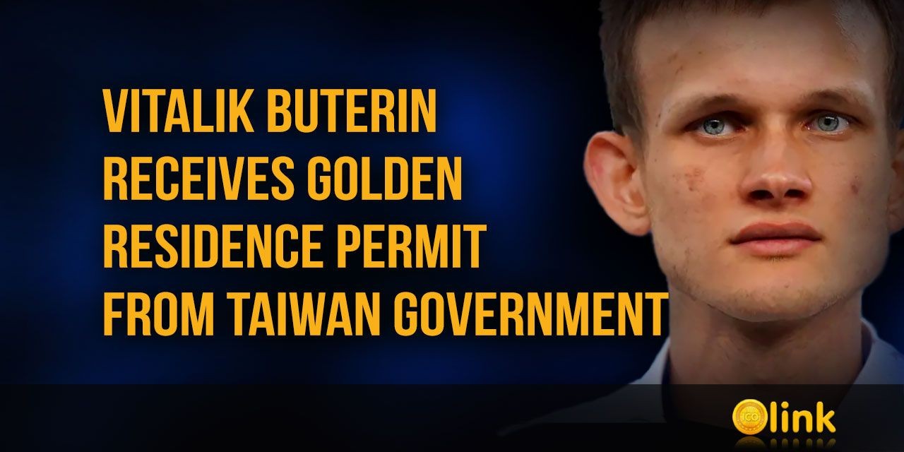 Vitalik Buterin Receives Golden Residence Permit from Taiwan Government