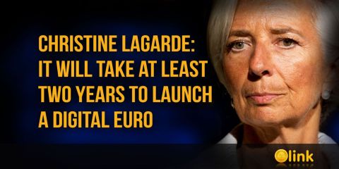 Christine Lagarde: It will take at least two years to launch a digital euro