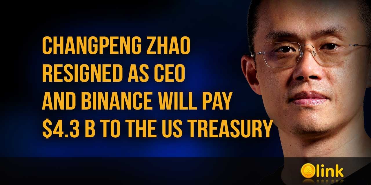 Changpeng Zhao resigned as CEO