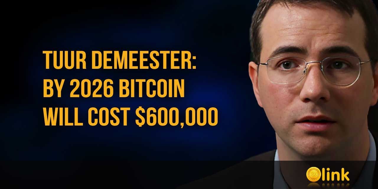 Tuur Demeester - By 2026 Bitcoin will cost $600,000