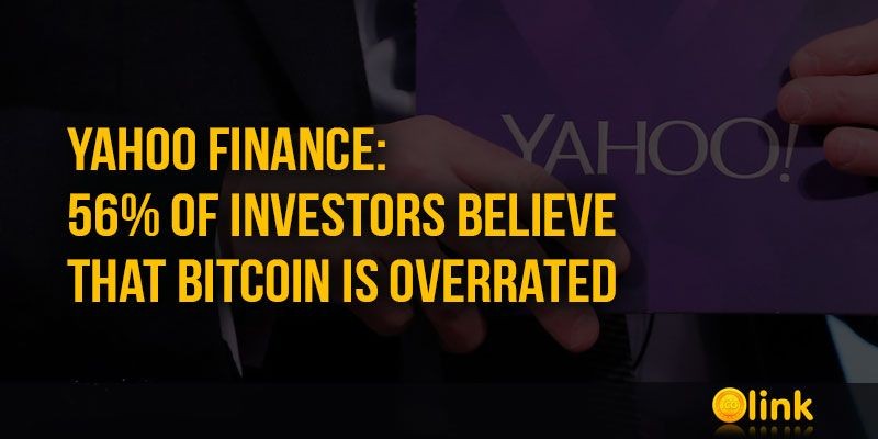 ICO-LINK-NEWS-Yahoo-Finance-56-of-investors-believe-that-Bitcoin-is-overrated