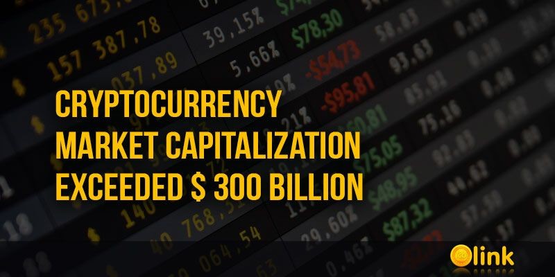 ICO-LINK-NEWS-Cryptocurrency-Market-capitalization-exceeded--300-billion