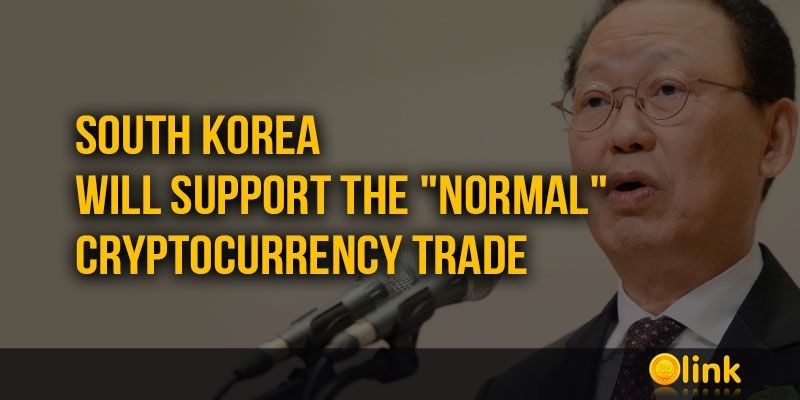 ICO-LINK-NEWS-South-Korea-will-support-the-normal-cryptocurrency-trade
