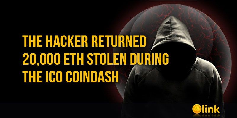 ICO-LINK-NEWS-The-hacker-returned-20-000-ETH-stolen-during-the-ICO-Coindash